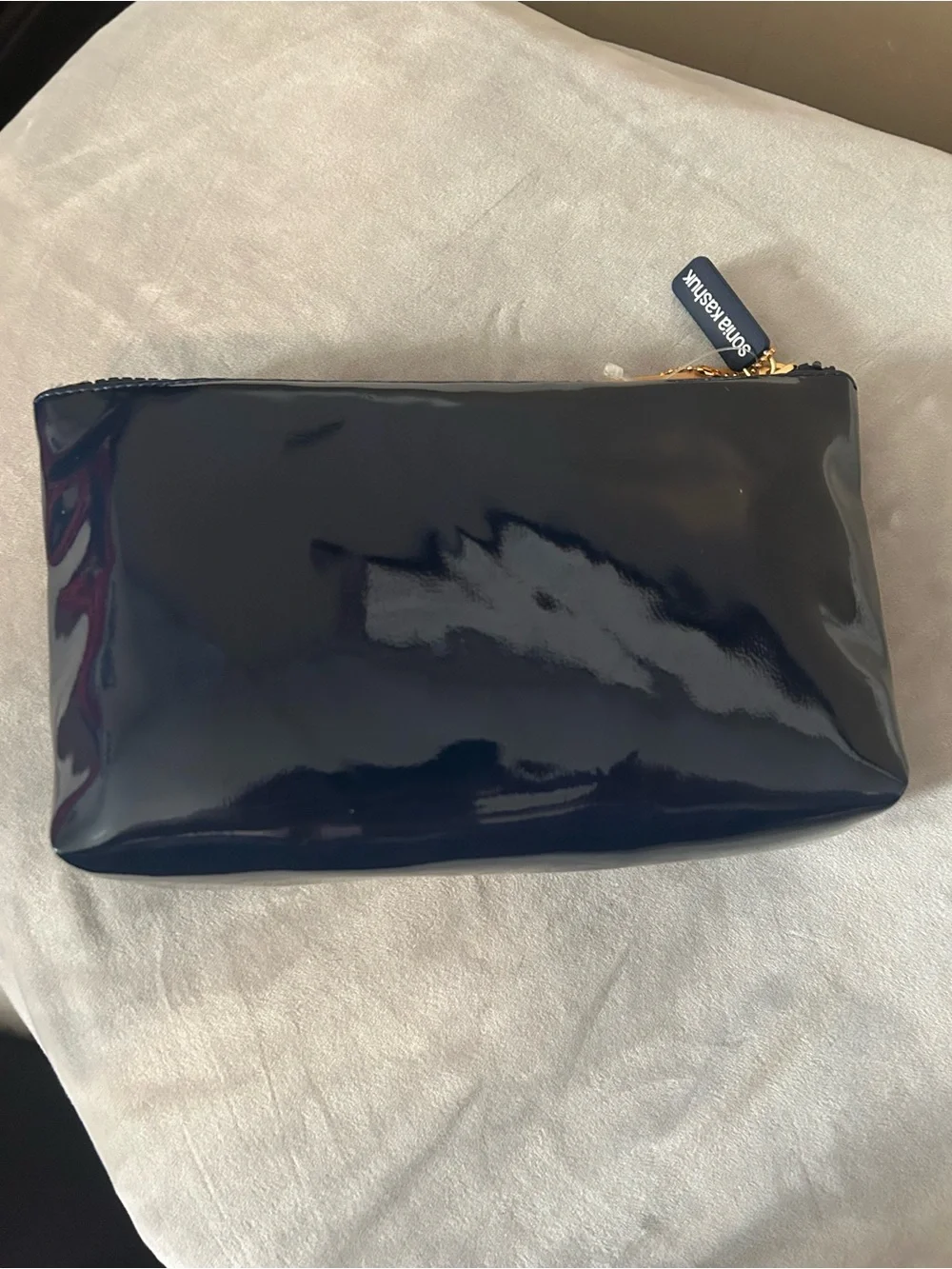 Sonia Kashuk Glossy Navy Toiletry Pouch